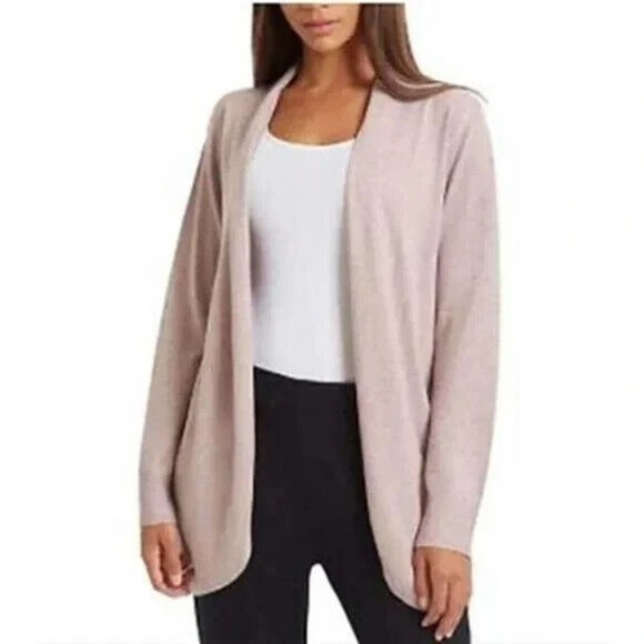 Ella Moss | Sweaters | Ella Moss Karla Cardigan Womens Size Large Dusty  Pink Open Front Long Sweater | Poshmark